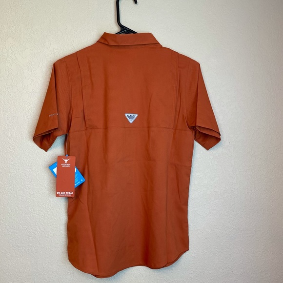 NWT Columbia PFG Texas Longhorns Shirt Boys L14/16 - Picture 7 of 7